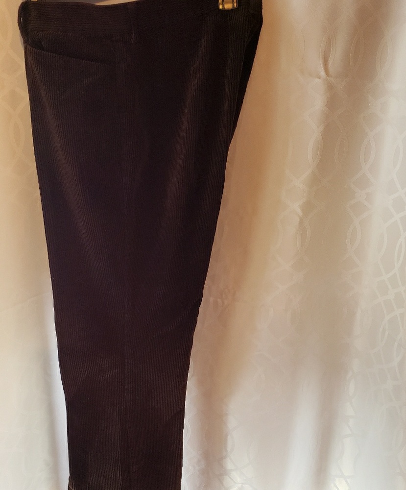 Brown corduroy pants